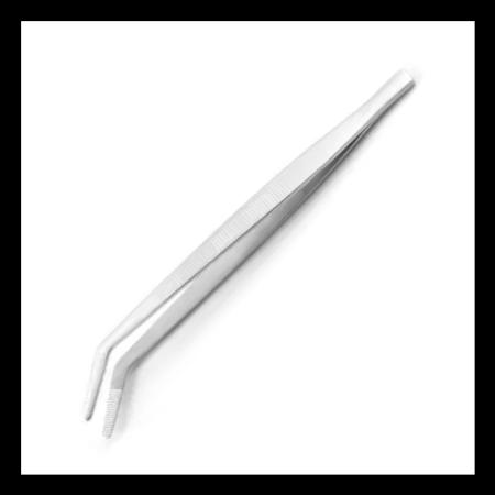 Gebogene Futterpinzette 40cm 