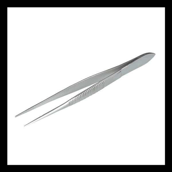 Gerade Futterpinzette 30cm "Rostfrei"